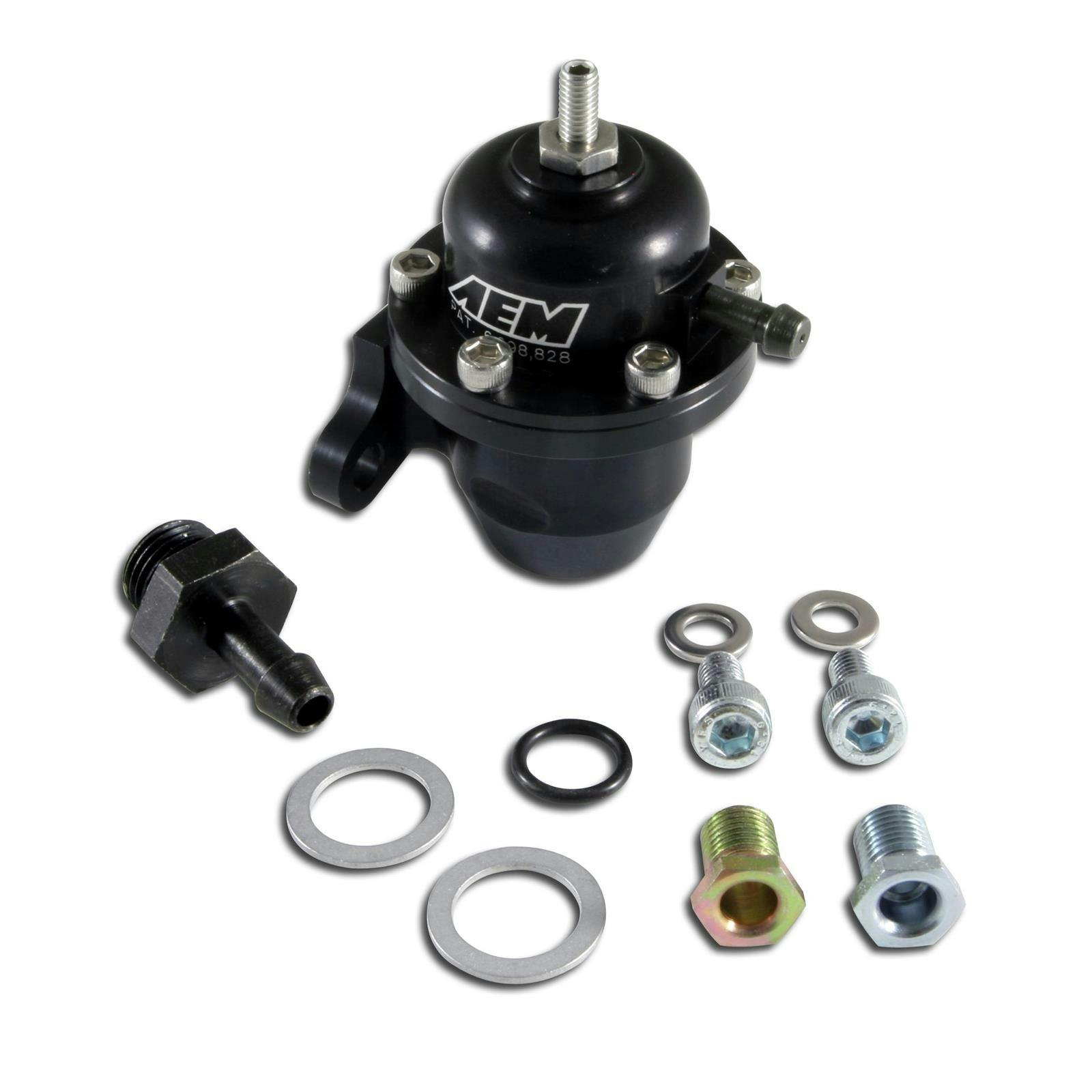AEM 25-301BK Adj. Fuel Pressure Regulator