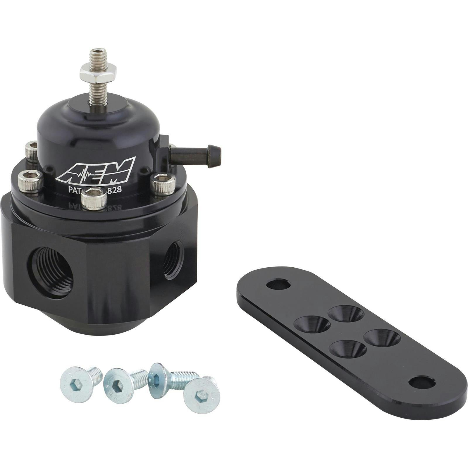 AEM 25-302BK Universal Adjustable Fuel Pressure Regulator