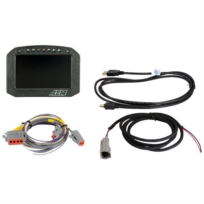 AEM 30-5600F CD-5 Carbon Flat Panel Digital Dash Display