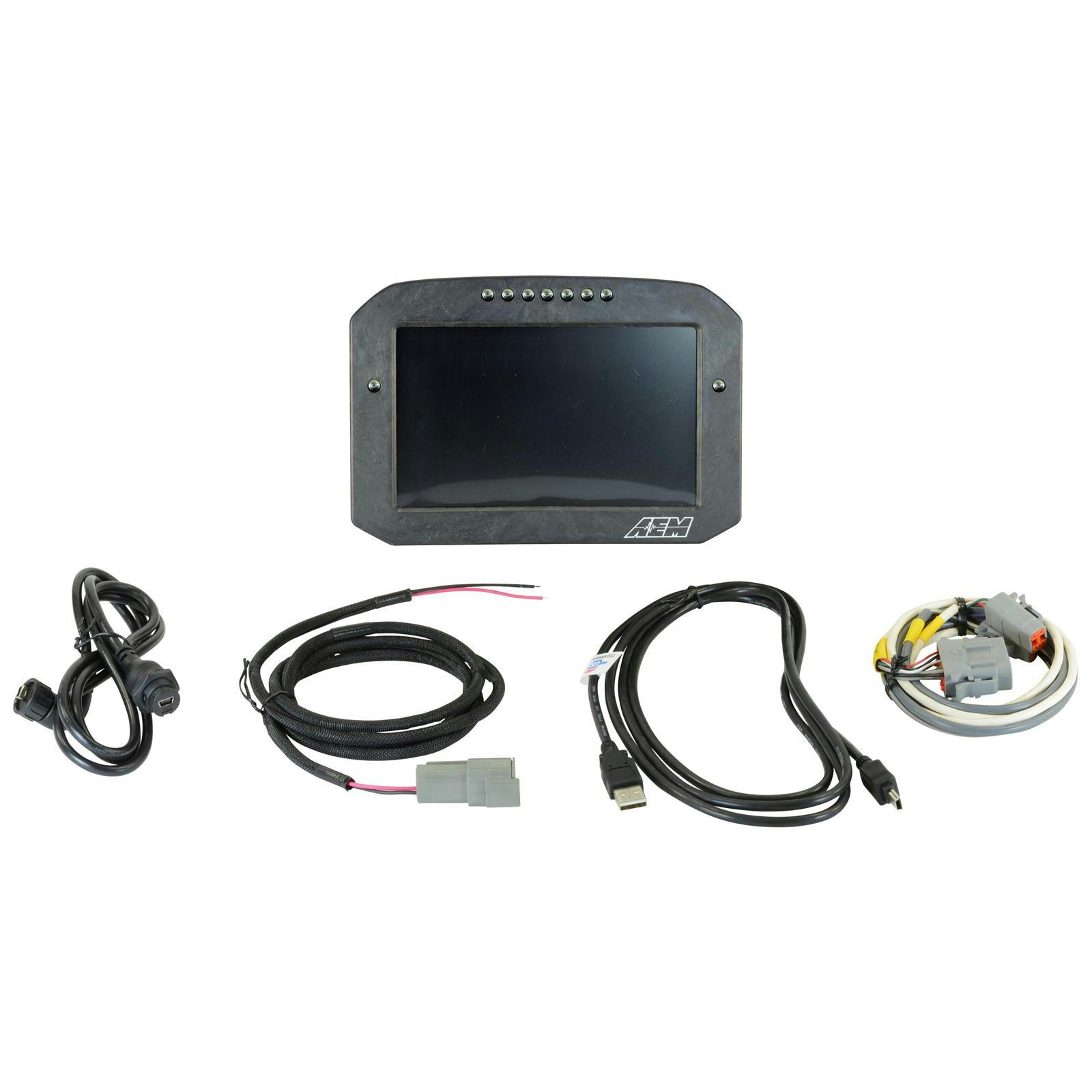 AEM 30-5701F CD-7FL Carbon Logging Flat Panel Digital Dash