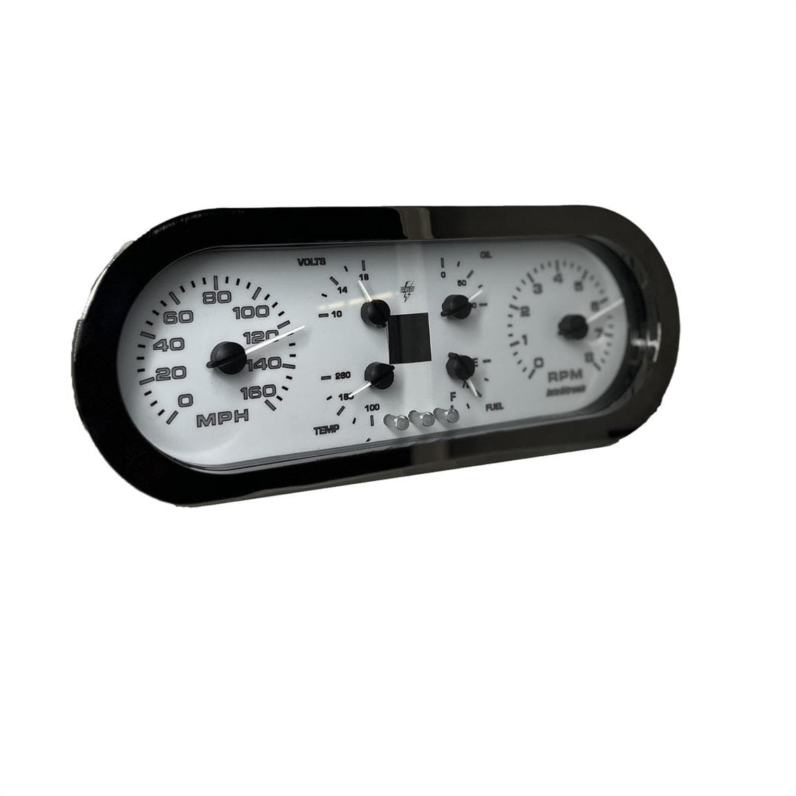 Intellitronix AUR1001 6 Gauge Universal Gauge Panel, Aurora