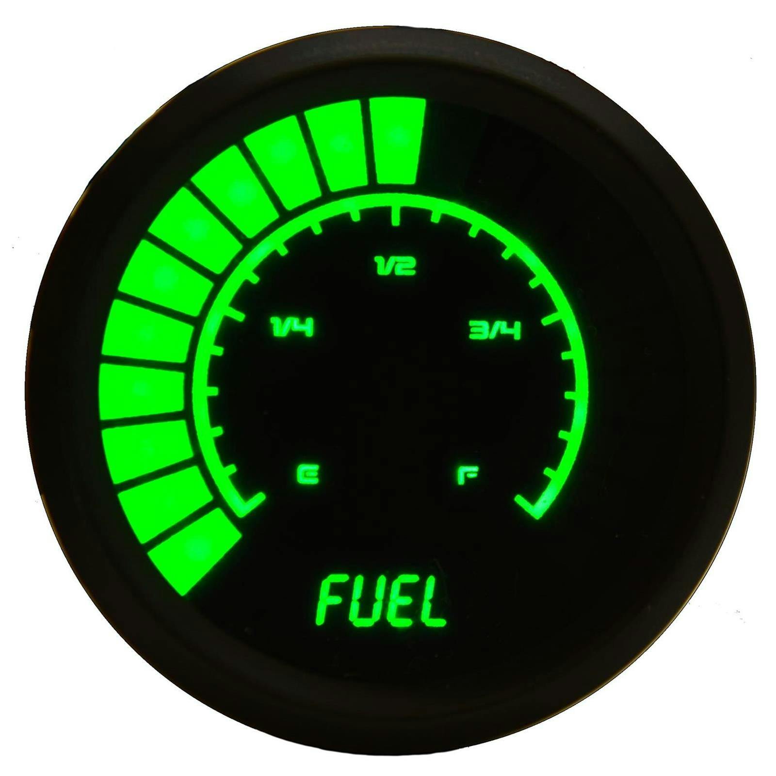 Intellitronix B9016G Analog Bargraph Fuel Gauge, Green