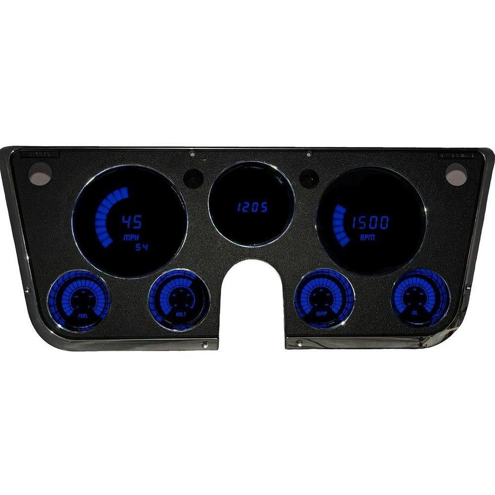 Intellitronix BG6003B Replacement Panel 67-72 Chevy PU, Blue