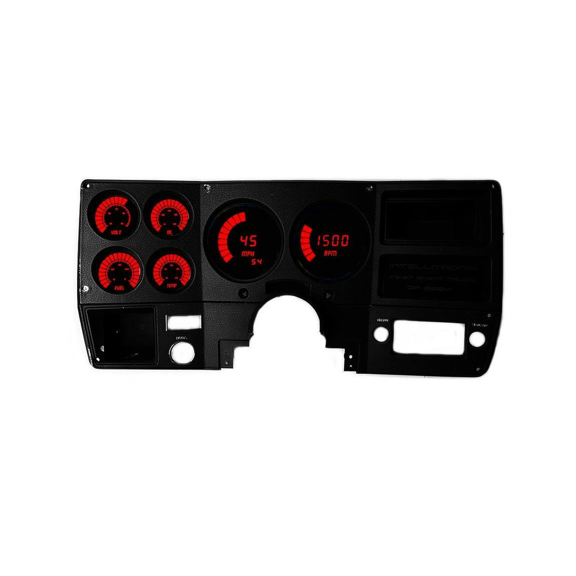 Intellitronix BG6004R Replacement Panel 73-87 Chevy PU, Red