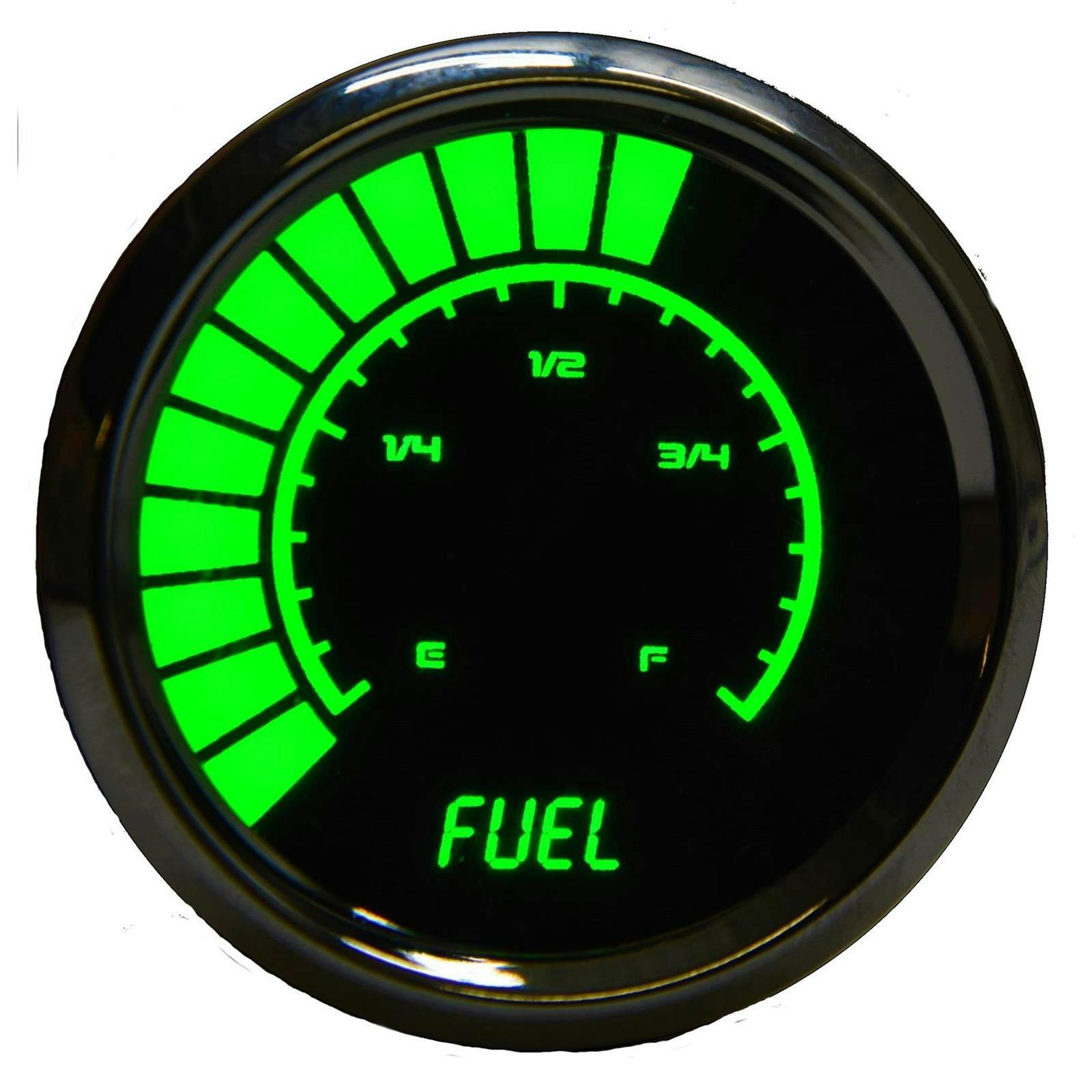 Intellitronix BS9016G Analog Bargraph Fuel Gauge, Green