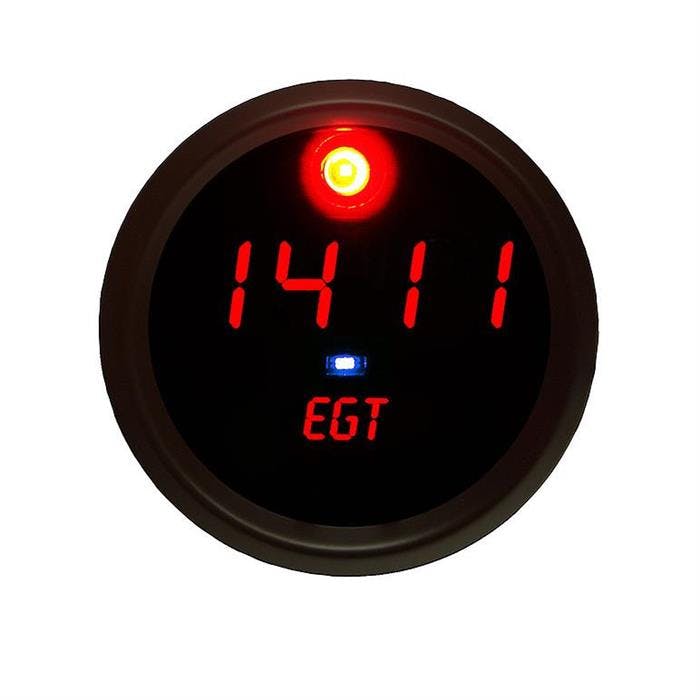 Intellitronix C9017R LED Digital EGT Gauge, Red