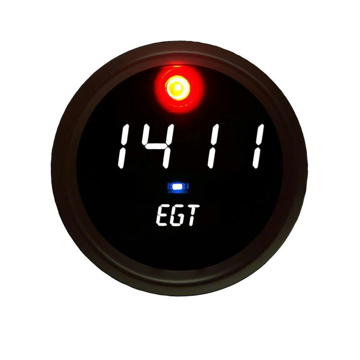 Intellitronix C9017W LED Digital EGT Gauge, White