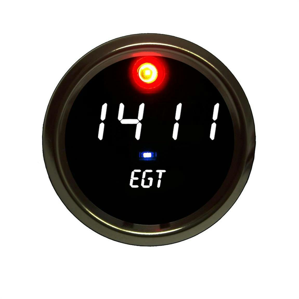 Intellitronix CS9017W LED Digital EGT Gauge, White