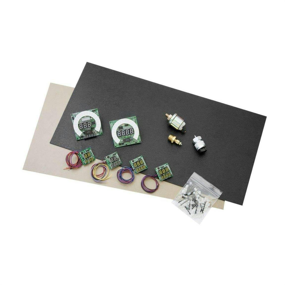 Intellitronix DP10003B Create-A-Dash Inst Kt Blue