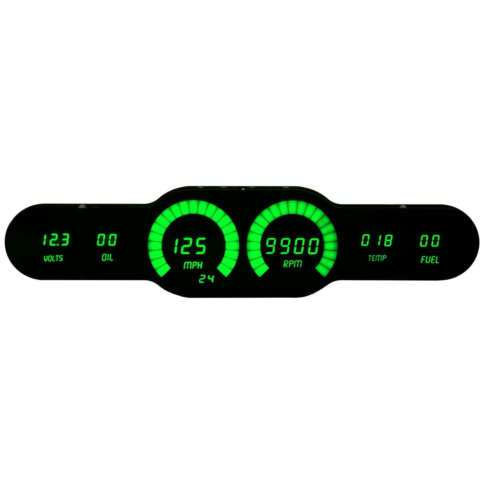 Intellitronix DP10004G Universal Digital 6 Panel LED, Green Univ