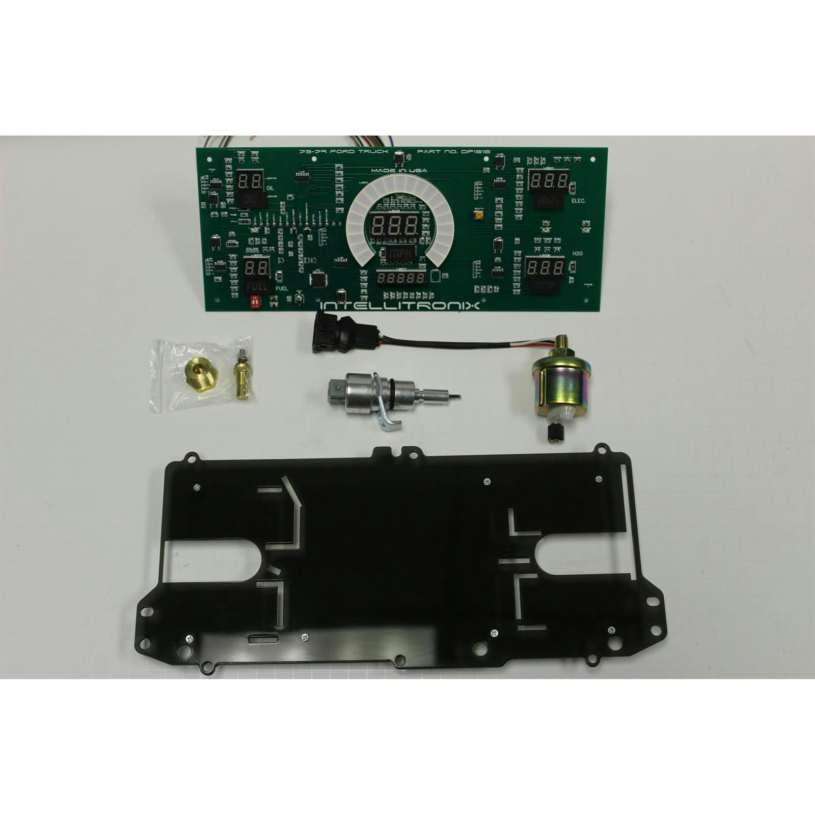 Intellitronix DP1010R Replacement Panel 73-79 Ford Truck, Red