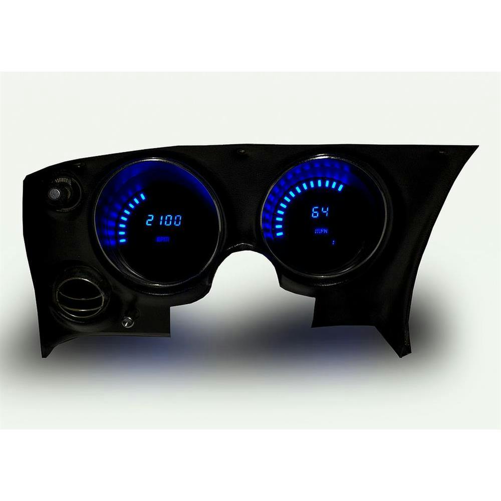 Intellitronix DP2001B Replacement Panel 68-77 Corvette, Blue