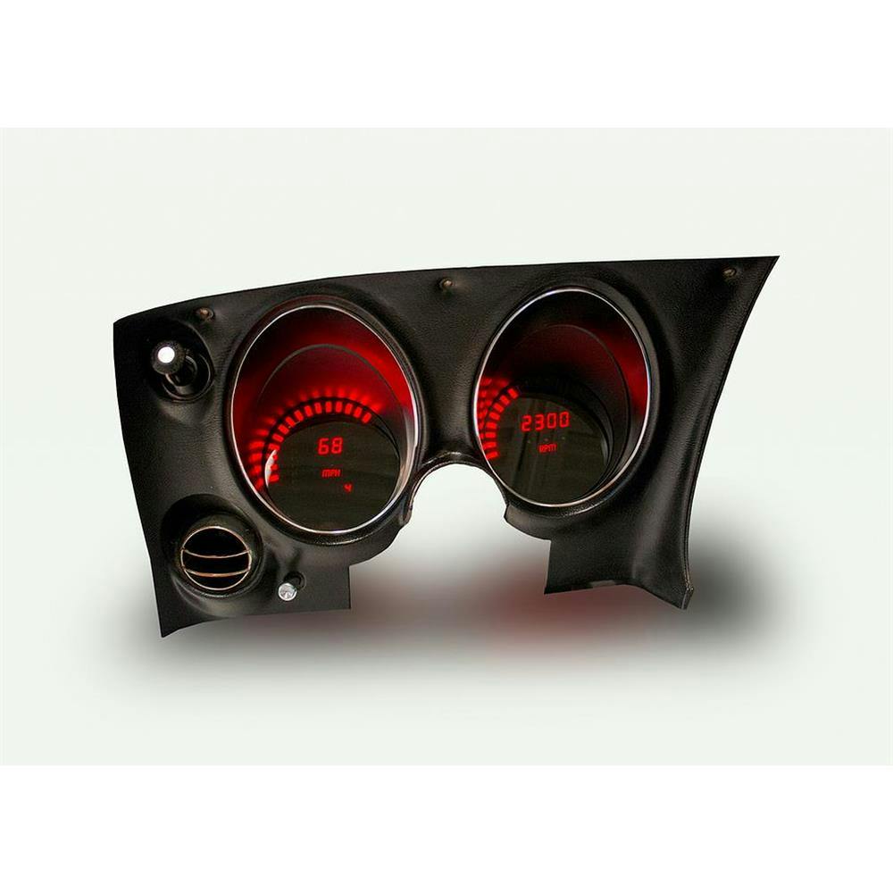 Intellitronix DP2001R Replacement Panel 68-77 Corvette, Red