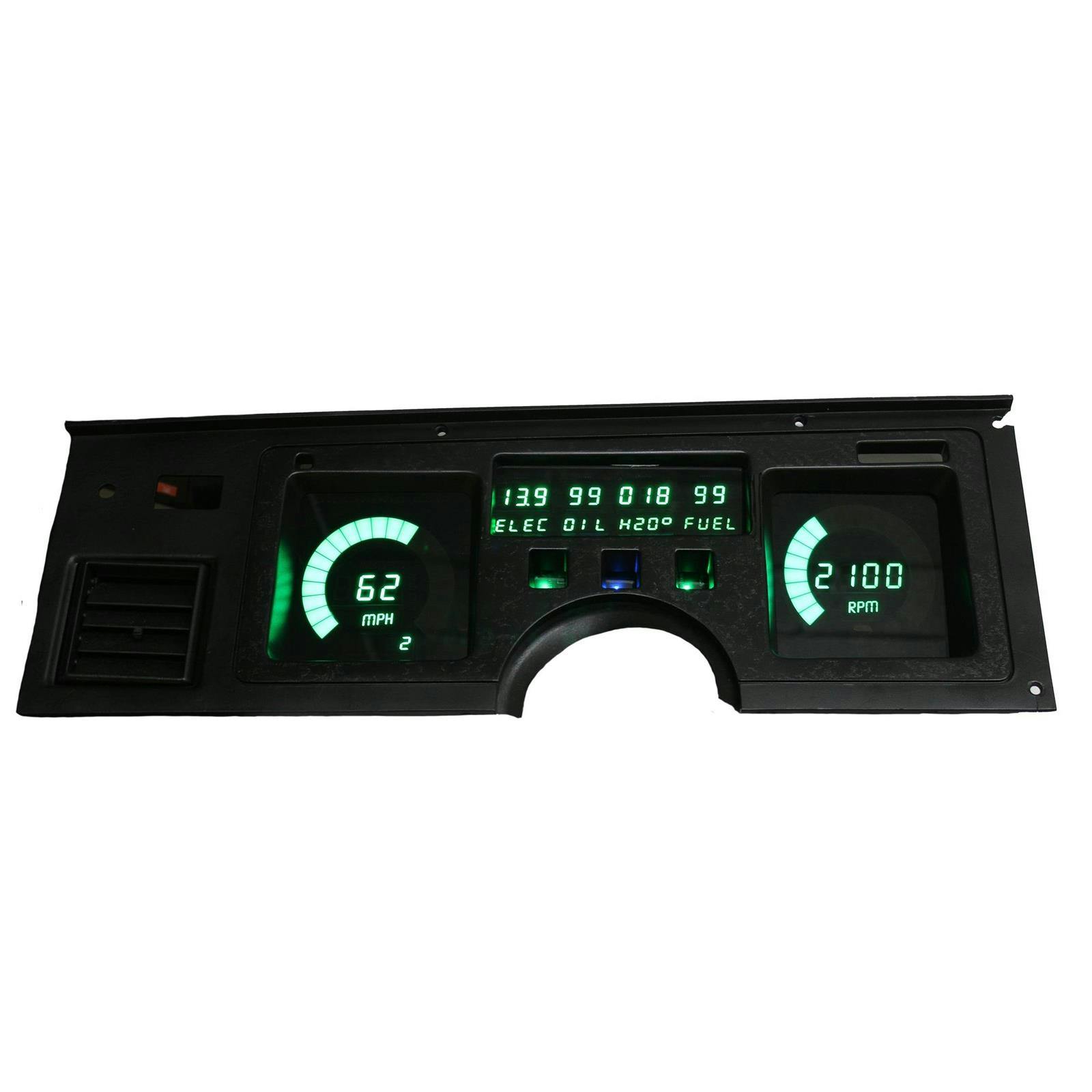 Intellitronix DP2003G Replacement Panel 84-89 Corvette, Green