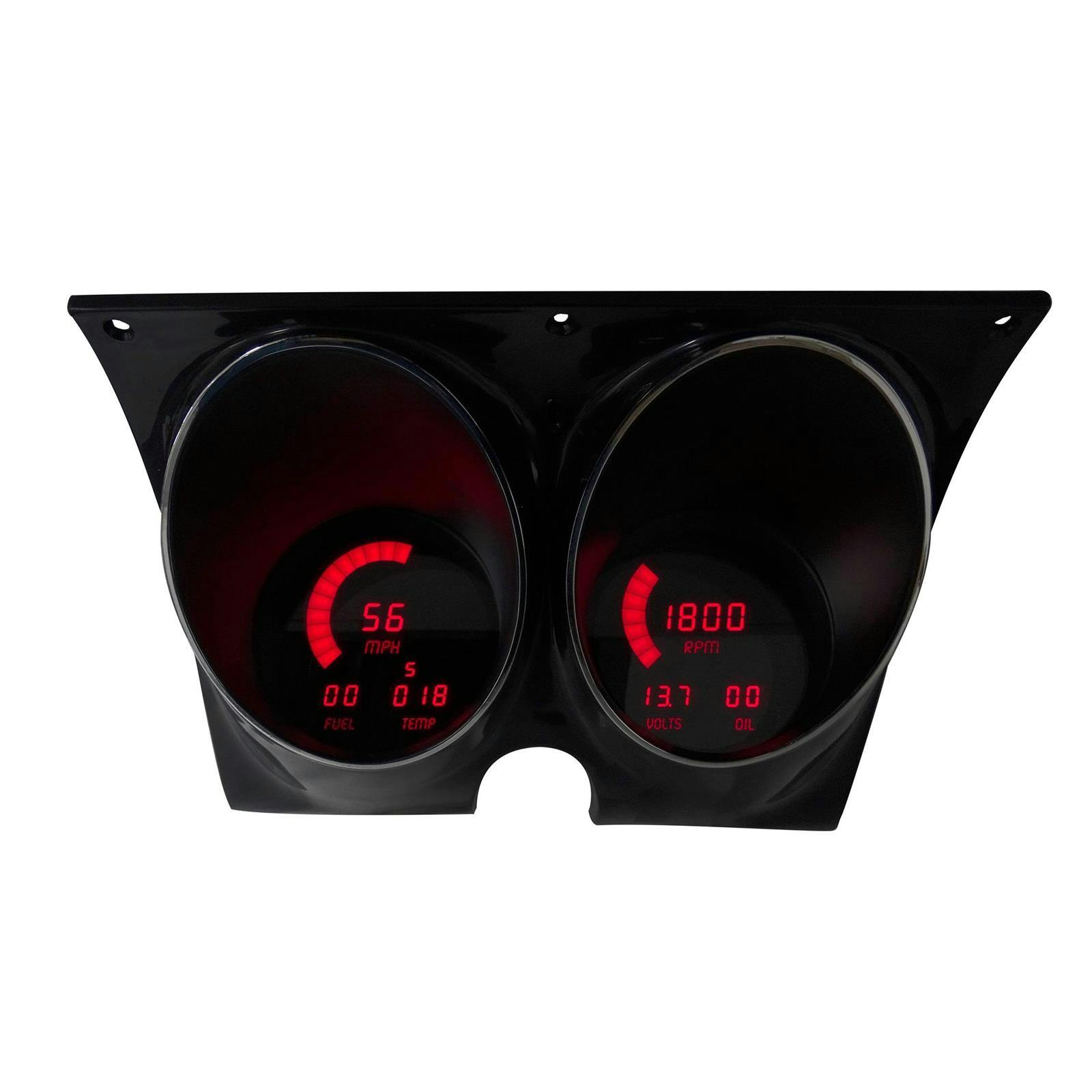 Intellitronix DP4000R Replacement Panel 67-68 Camaro, Red