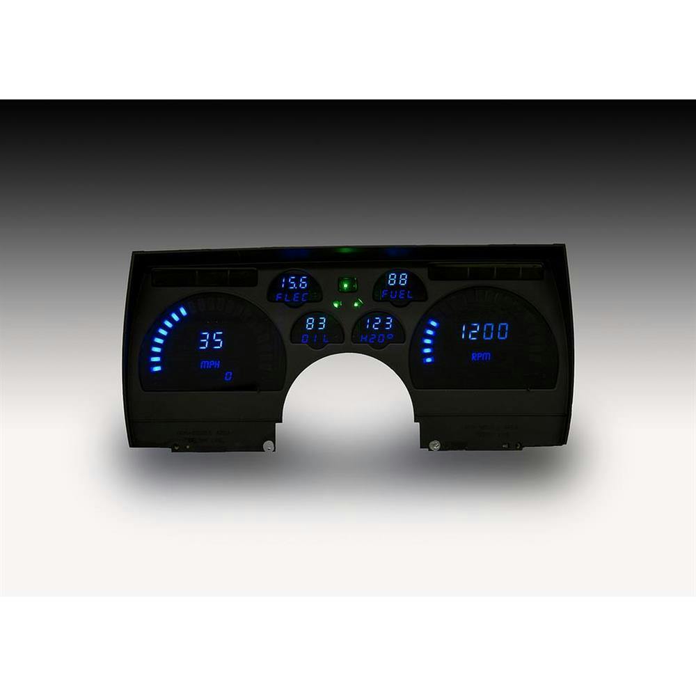 Intellitronix DP4005B Replacement Panel 91-92 Camaro, Blue