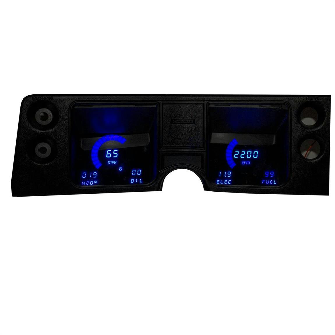 Intellitronix DP5001B Replacement Panel 68 Chevelle, Blue