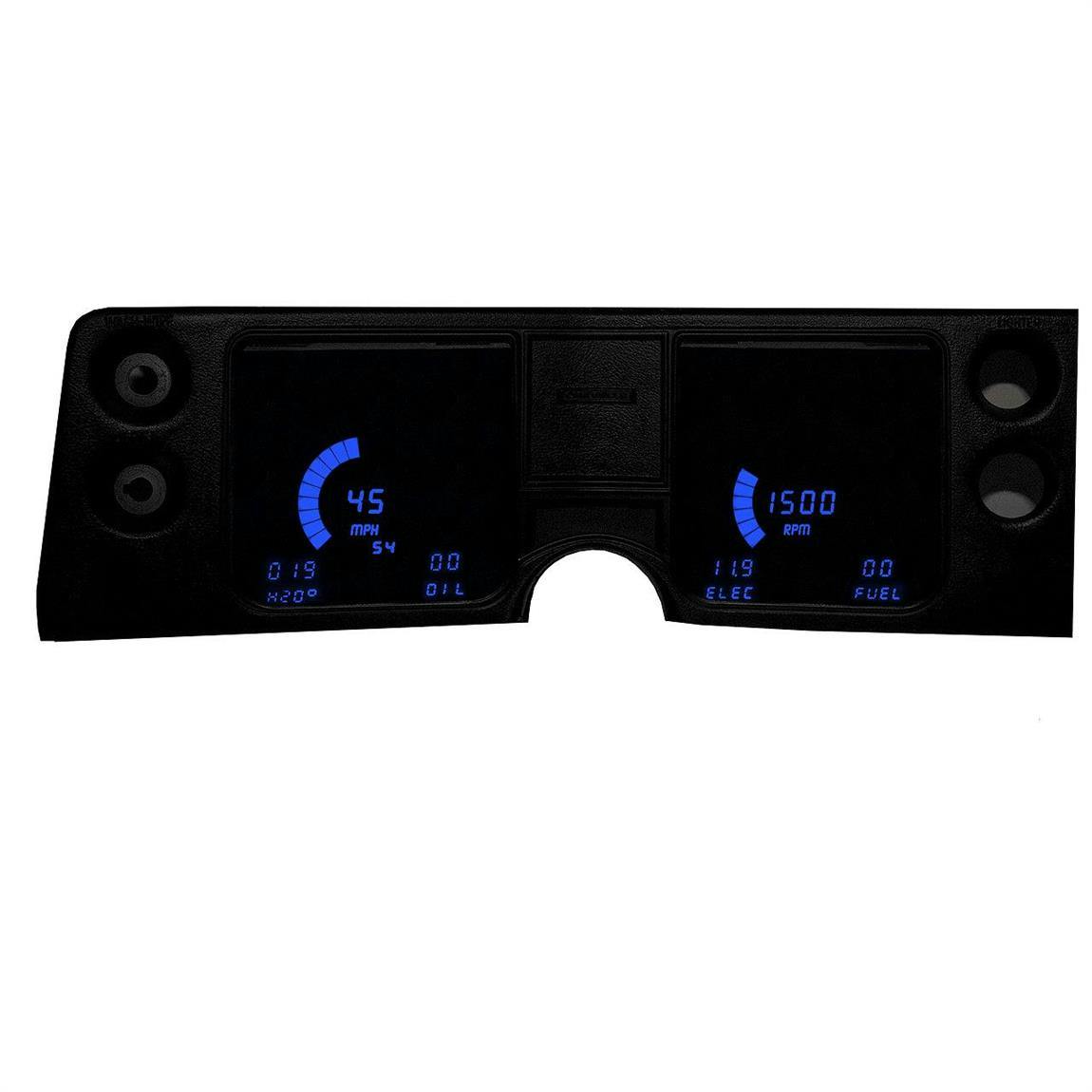 Intellitronix DP5001B Replacement Panel 68 Chevelle, Blue