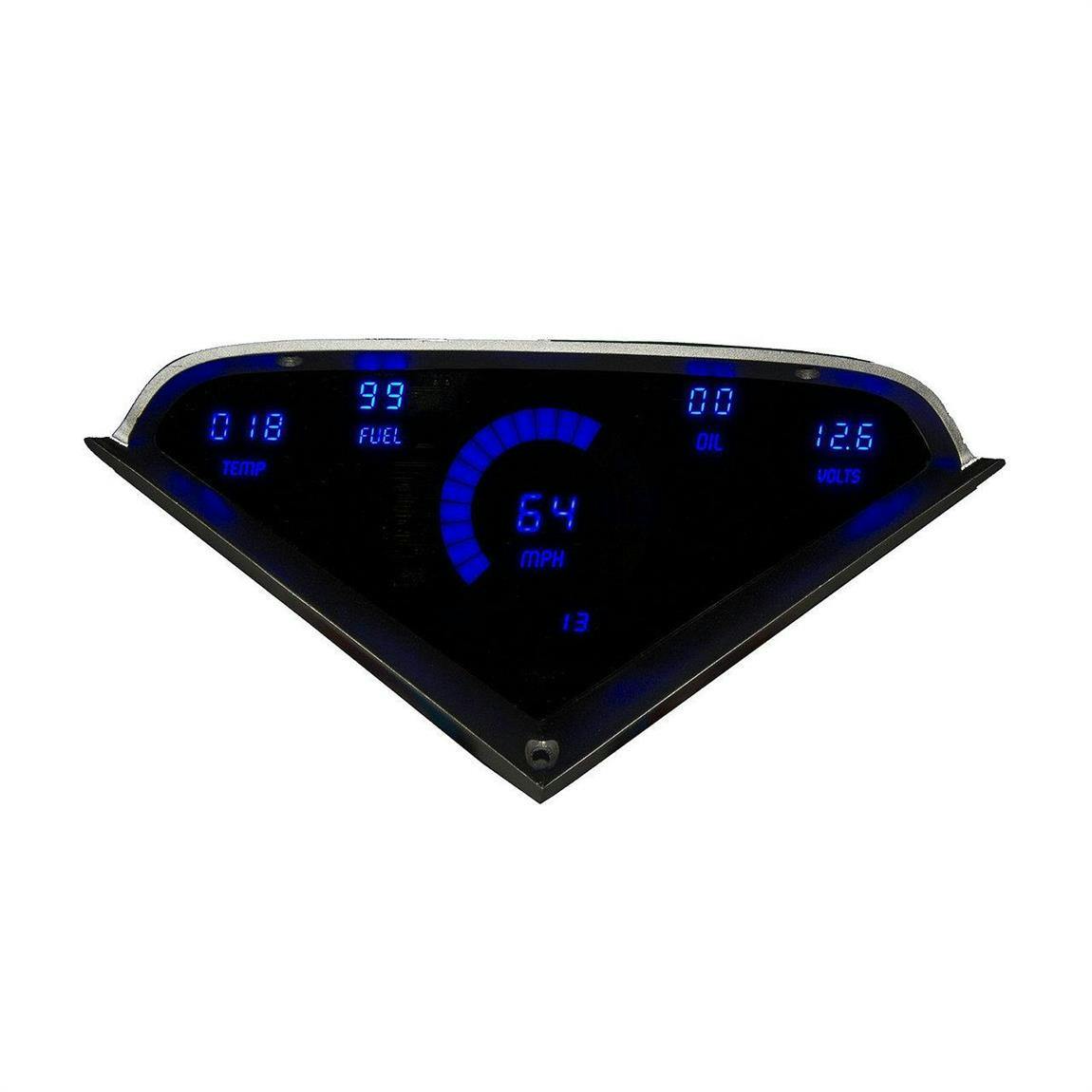 Intellitronix DP6000B Replacement Panel 55-59 Chevy, Blue