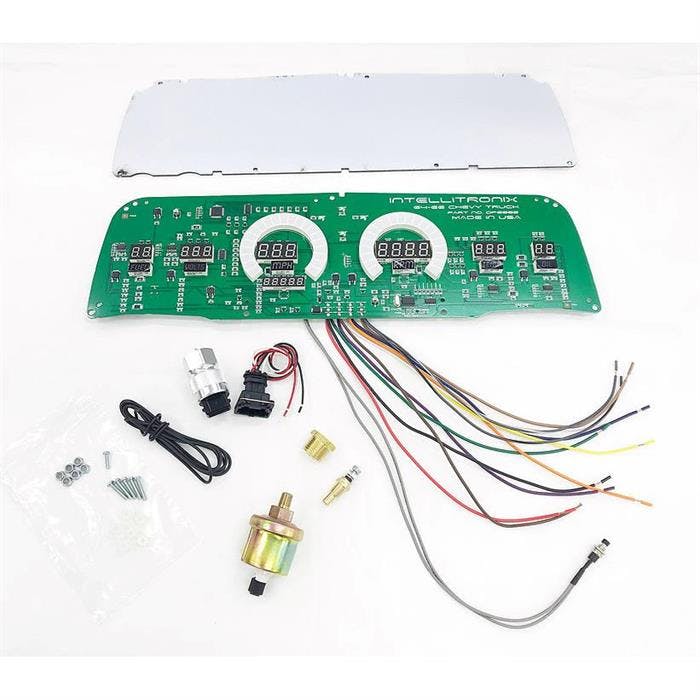 Intellitronix DP6002G Replacement Panel 64-66 Chevy, Green