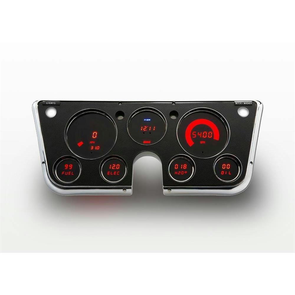 Intellitronix DP6003R Replacement Panel 67-72 Chevy, Red