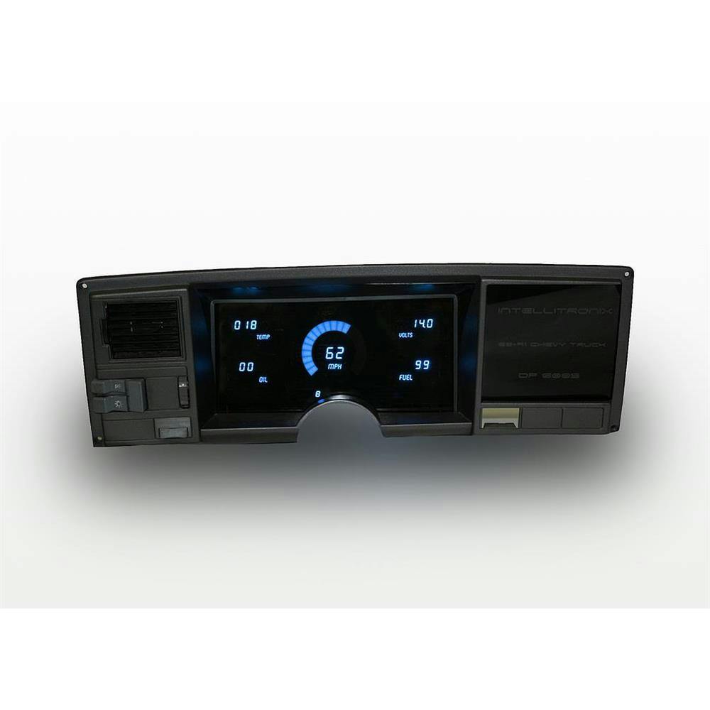 Intellitronix DP6005B Replacement Panel 88-91 Chevy, Blue