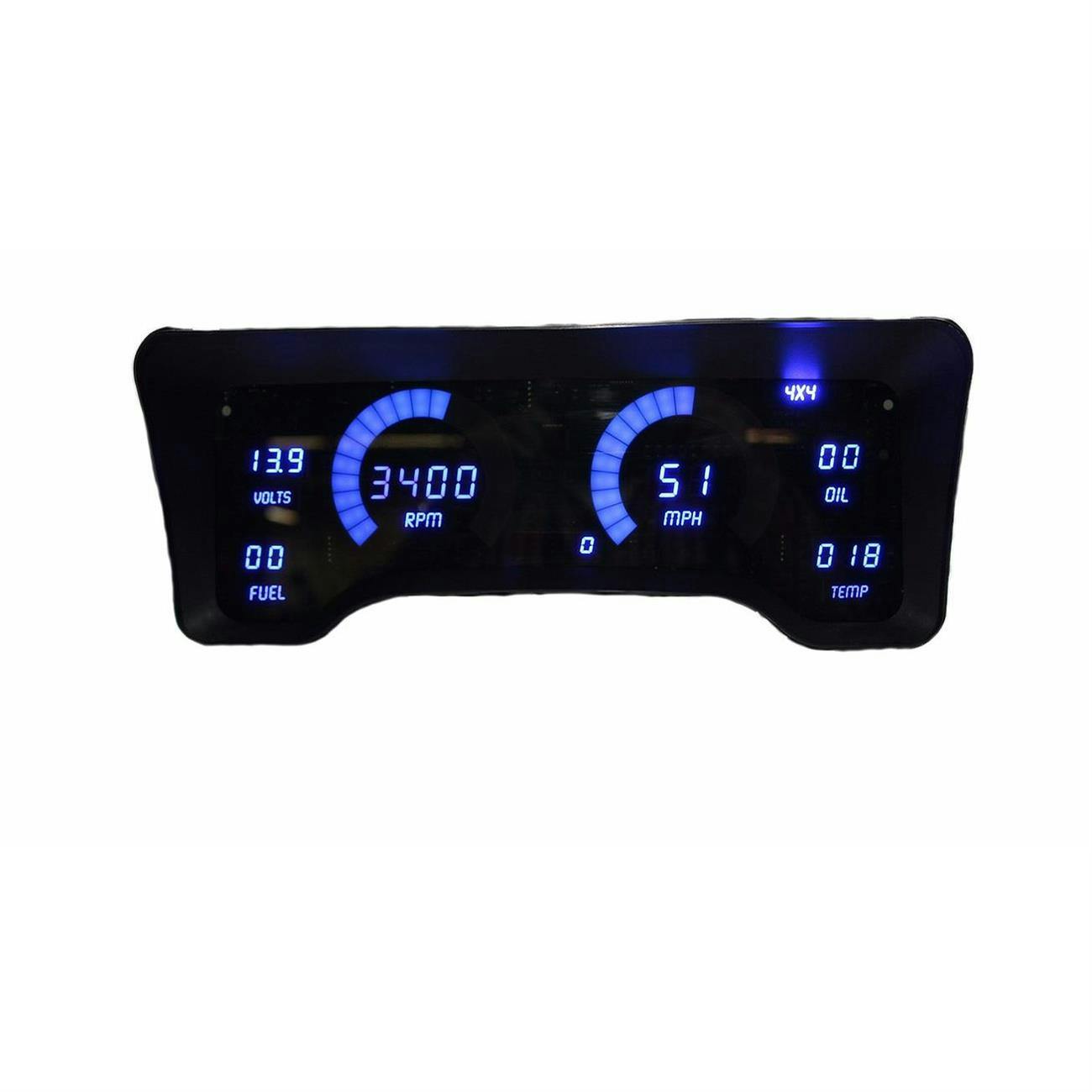 Intellitronix DP6014B Replacement Panel 97-06 Jeep, Blue