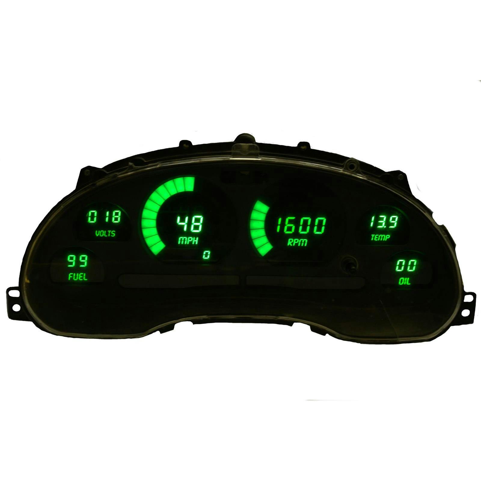 Intellitronix DP7009G Replacement Panel 94-04 Mustang, Green