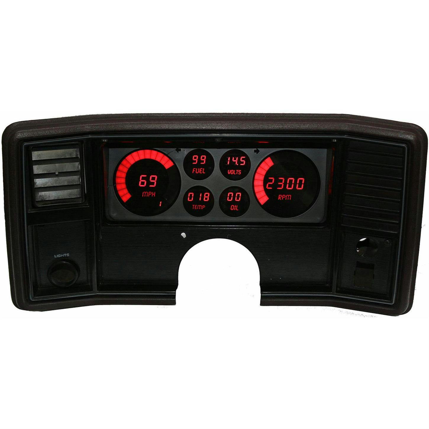 Intellitronix DP9002R Replacement Panel 78-88 Monte, Red