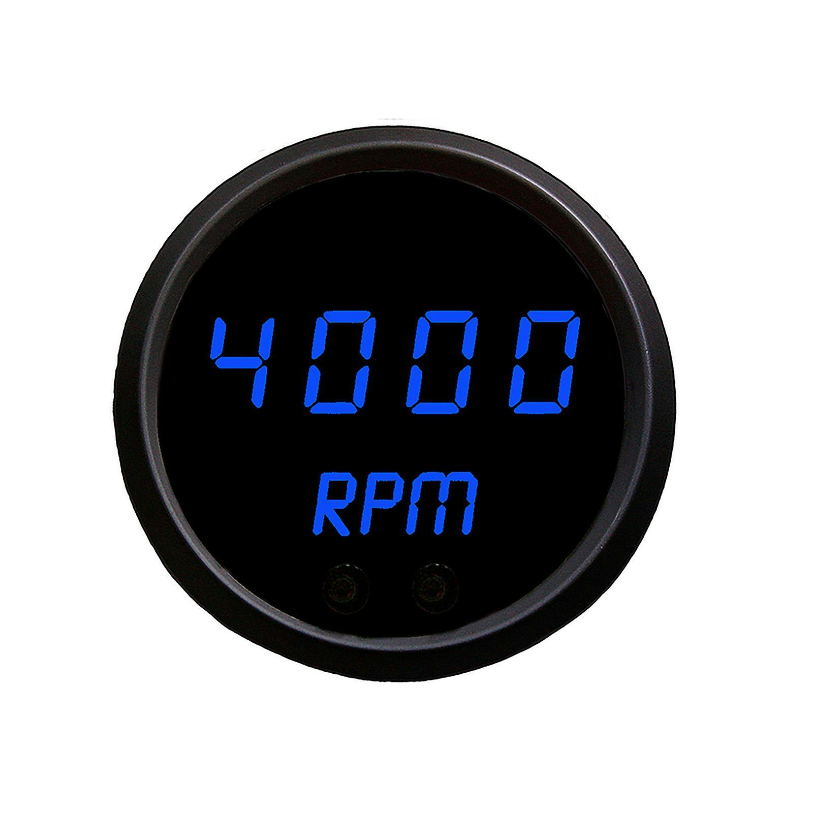 Intellitronix M9002B LED Digital Tachometer, Blue