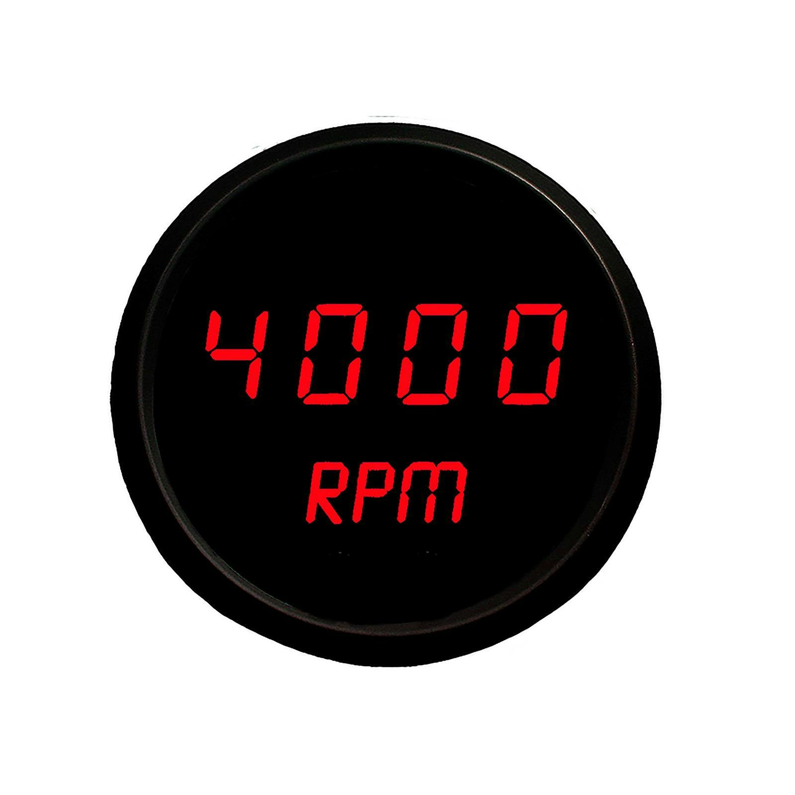 Intellitronix M9002R LED Digital Tachometer, Red