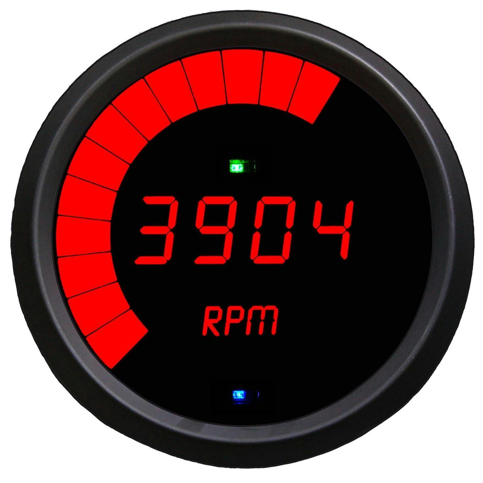 Intellitronix M9003R LED Digital Tachometer, Red