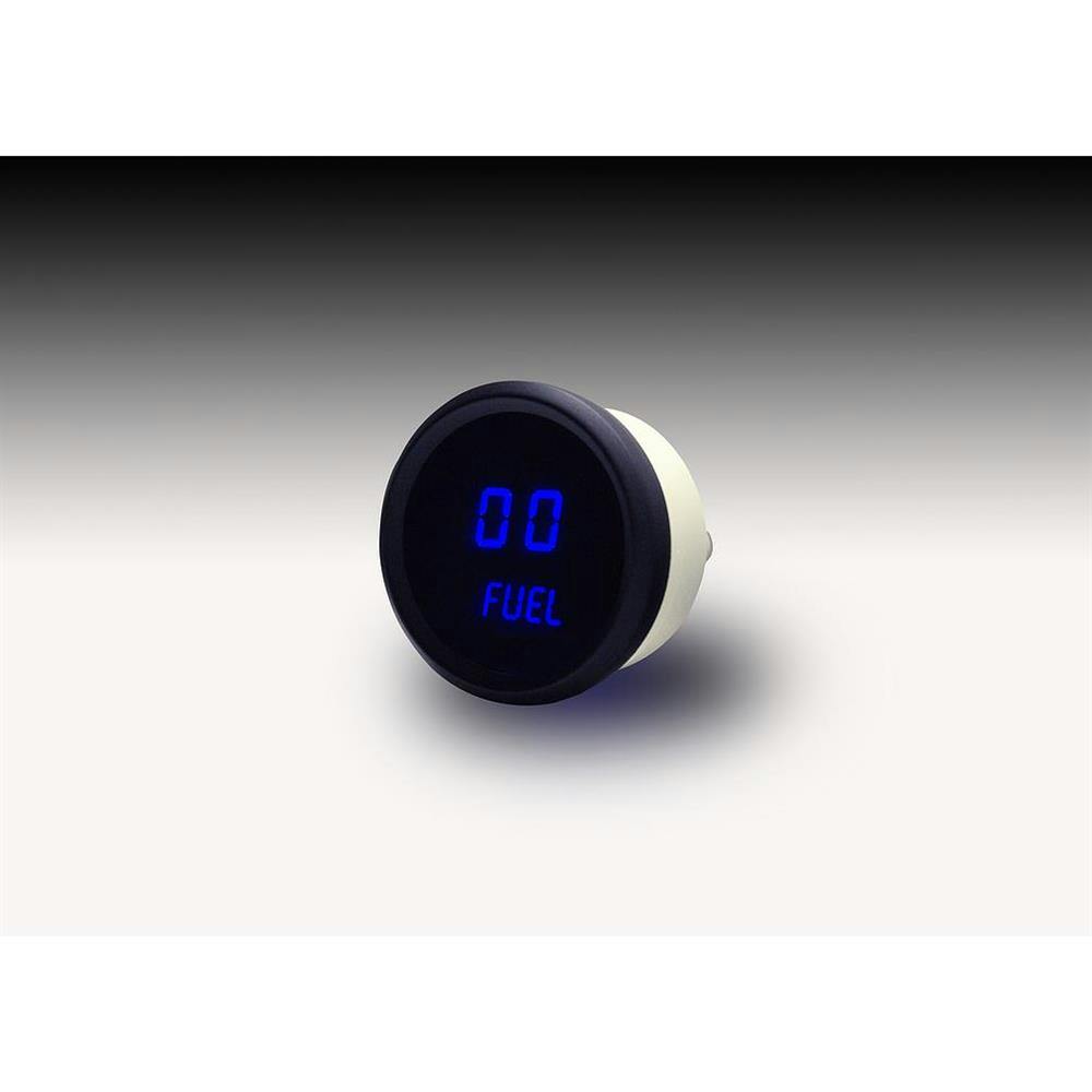 Intellitronix M9016B LED Digital Fuel Gauge, Blue