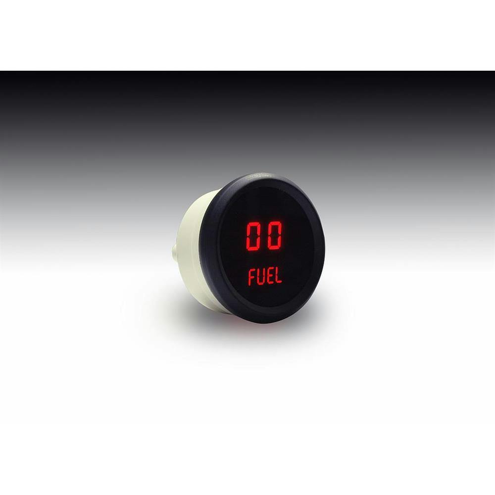 Intellitronix M9016R LED Digital Fuel Gauge, Red