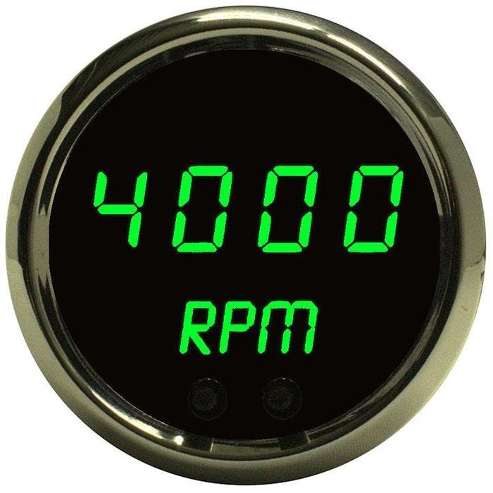 Intellitronix MS9002G LED Digital Tachometer, Green