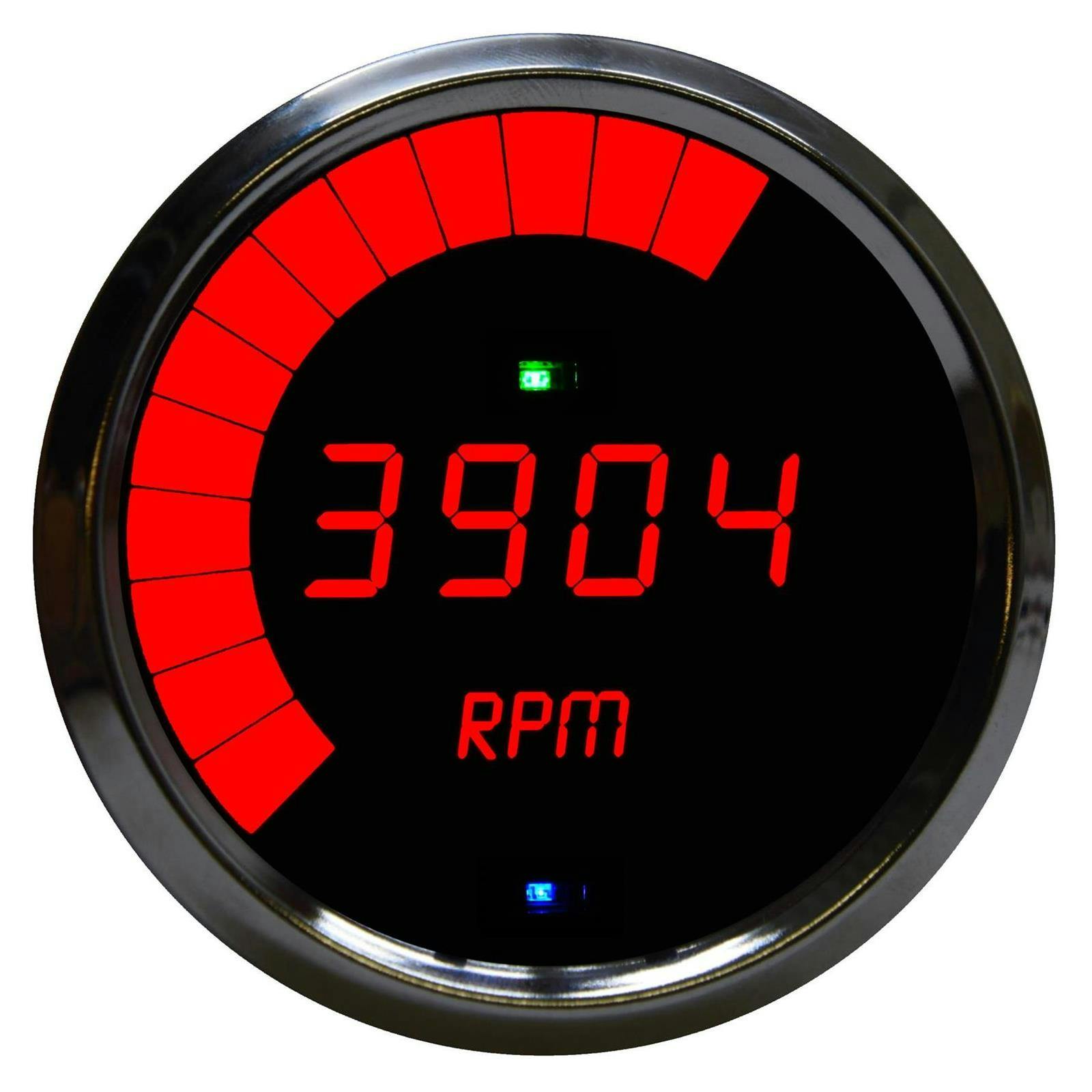 Intellitronix MS9003R LED Digital Tachometer, Red