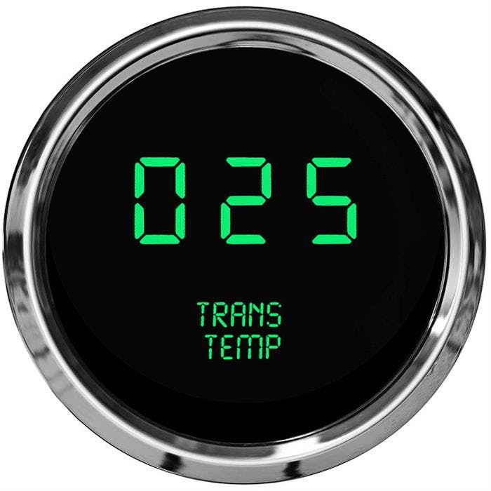Intellitronix MS9107G Digital Trans Temp Gauge, Green