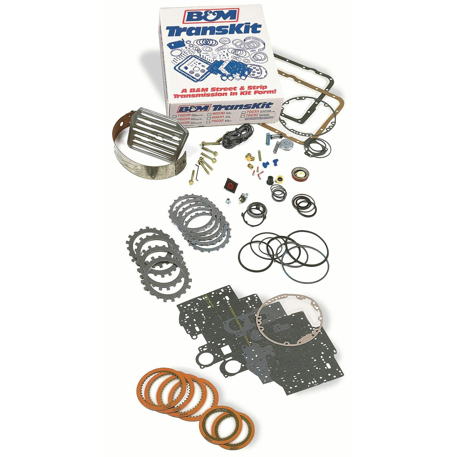 B&M 70233 Transkit Auto Trans Shift Improver Kit, 87-93 TH700R4