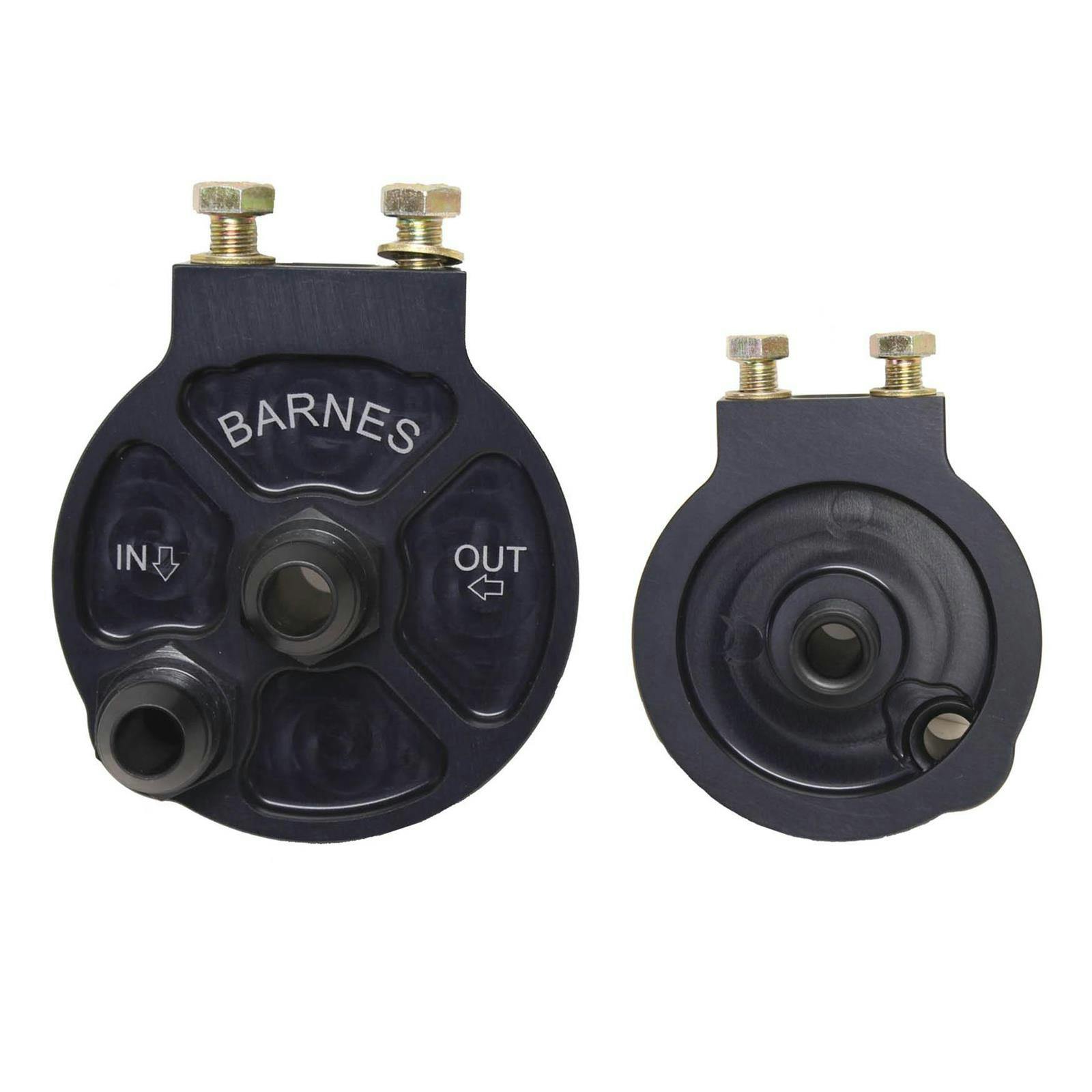 Barnes Systems 8926-10 Billet Filter Mount w/o Bracket, -10 AN