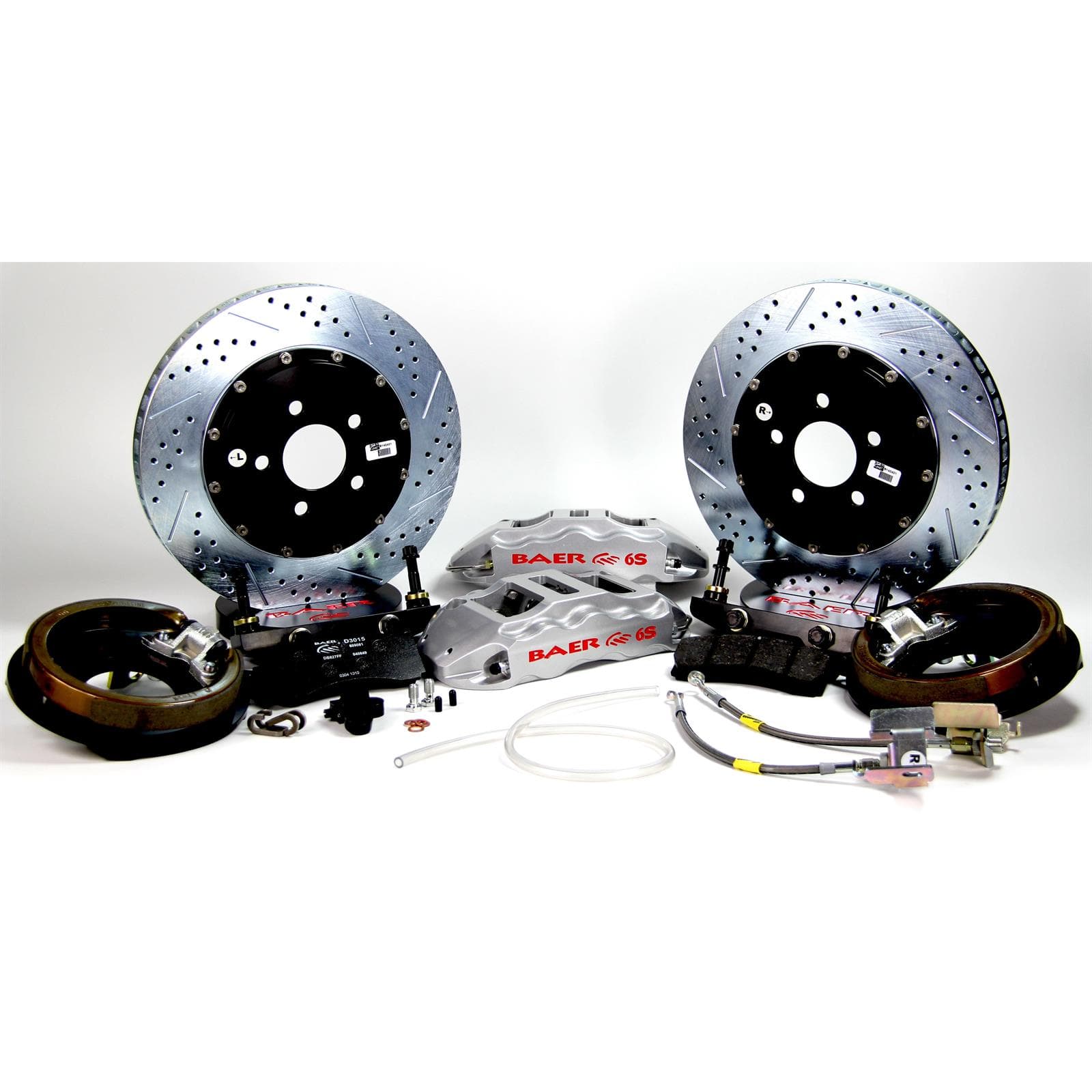 Baer Brakes 4302469S 15" Extreme+ Rear Brake Kit - Silver