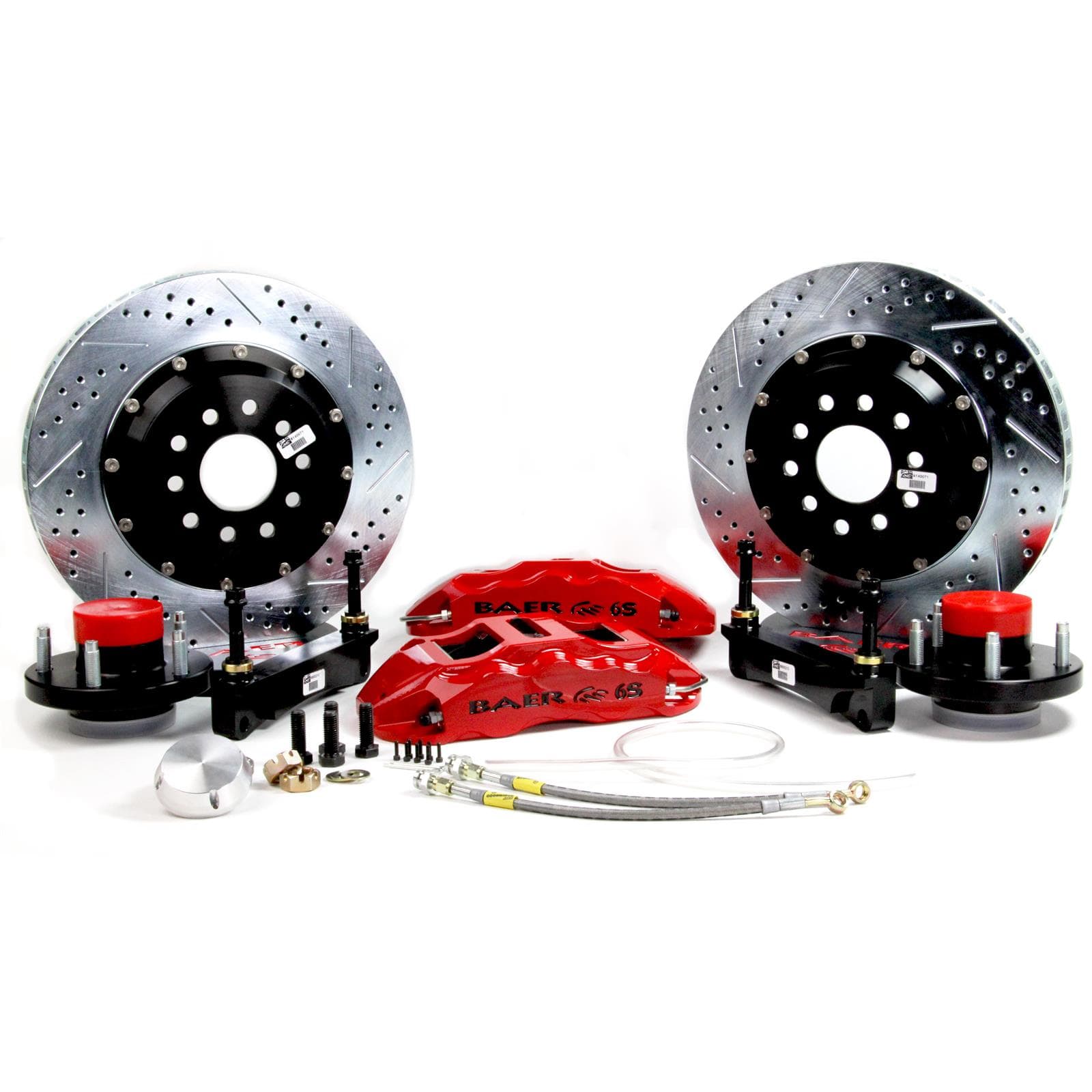 Baer Brakes 4301391S 14" Ext+ Brake Sys Frt Slvr 60-87 GM C10