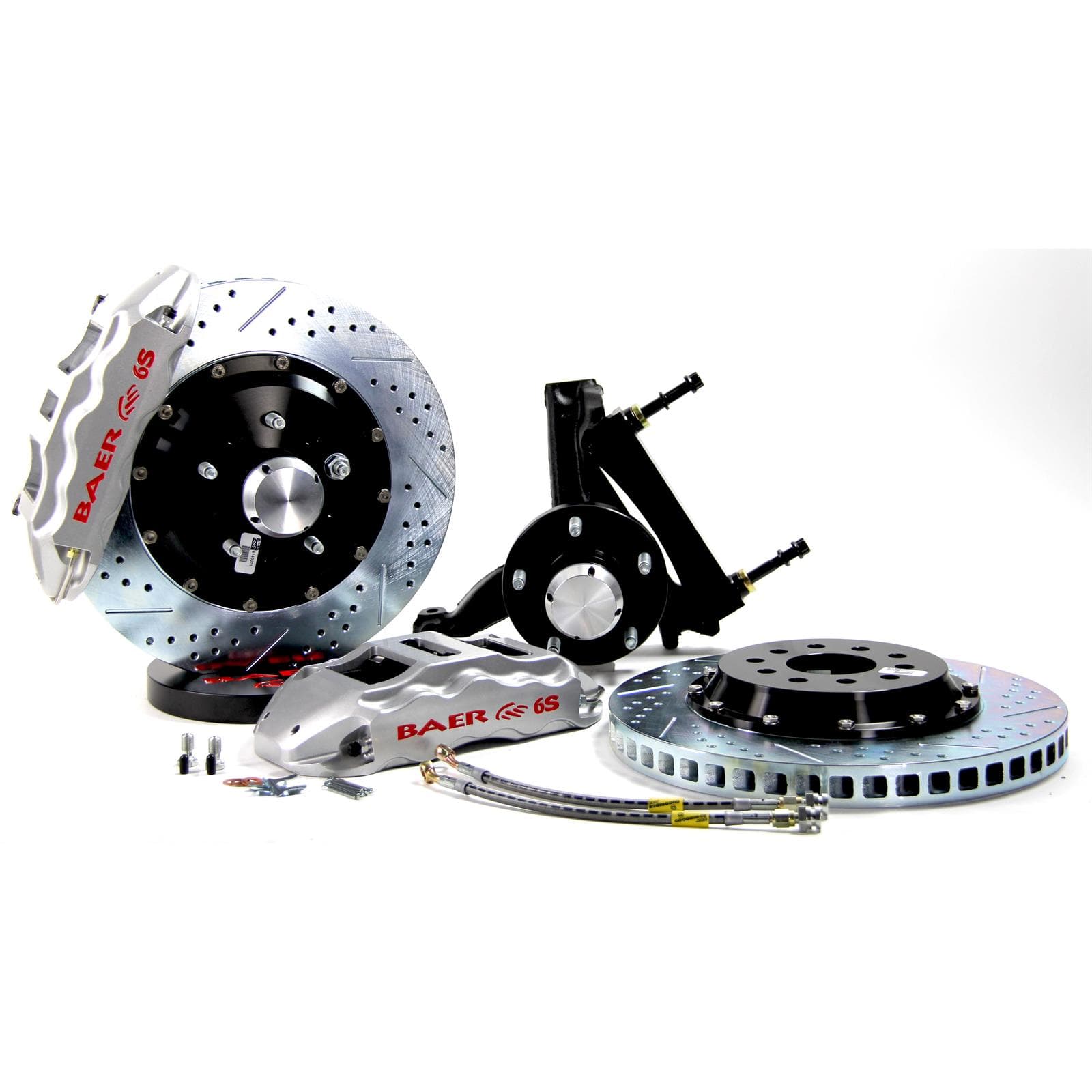 Baer Brakes 4301087S 14" Extreme+ Front Brake Kit - Silver