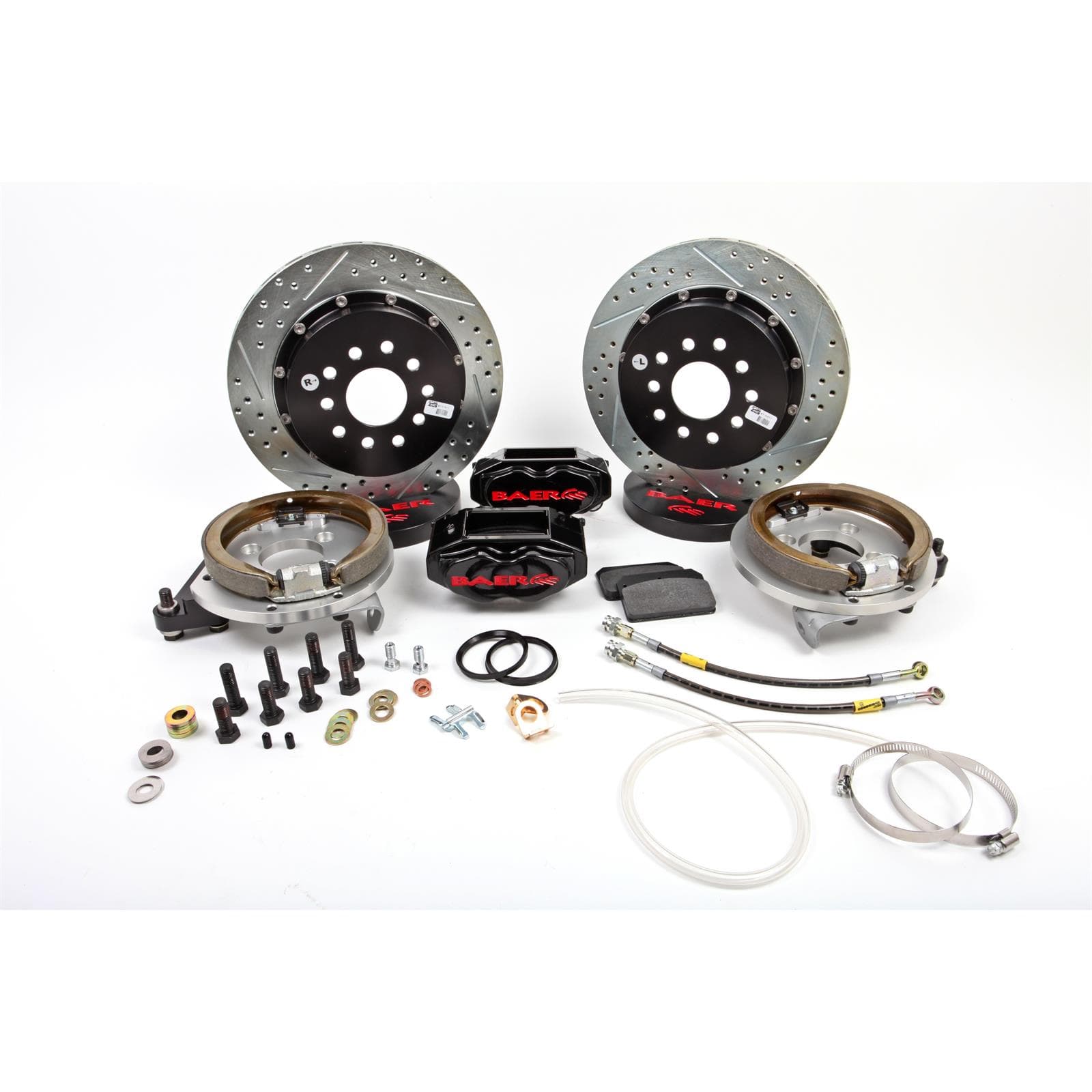 Baer Brakes 4262694B 13" SS4+ Brake Sys RR Blk 90-93 Saleen