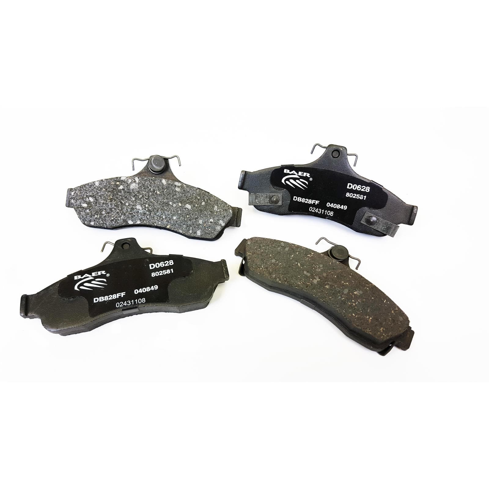 Baer Brakes D0628 Sport Brake Pads Chevy