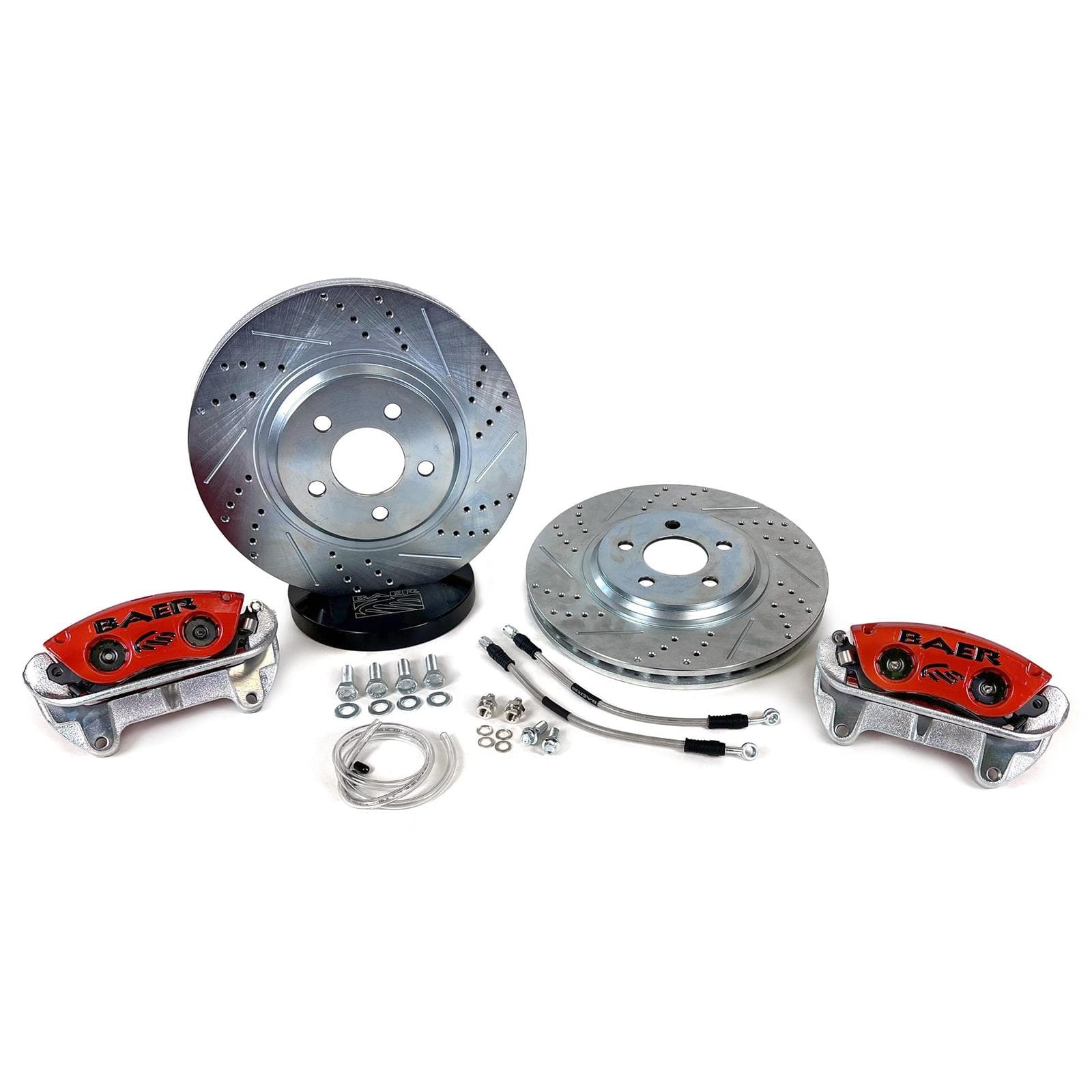 Baer Brake Systems 4261571R Classic Brake System Red 79-93 Mstng