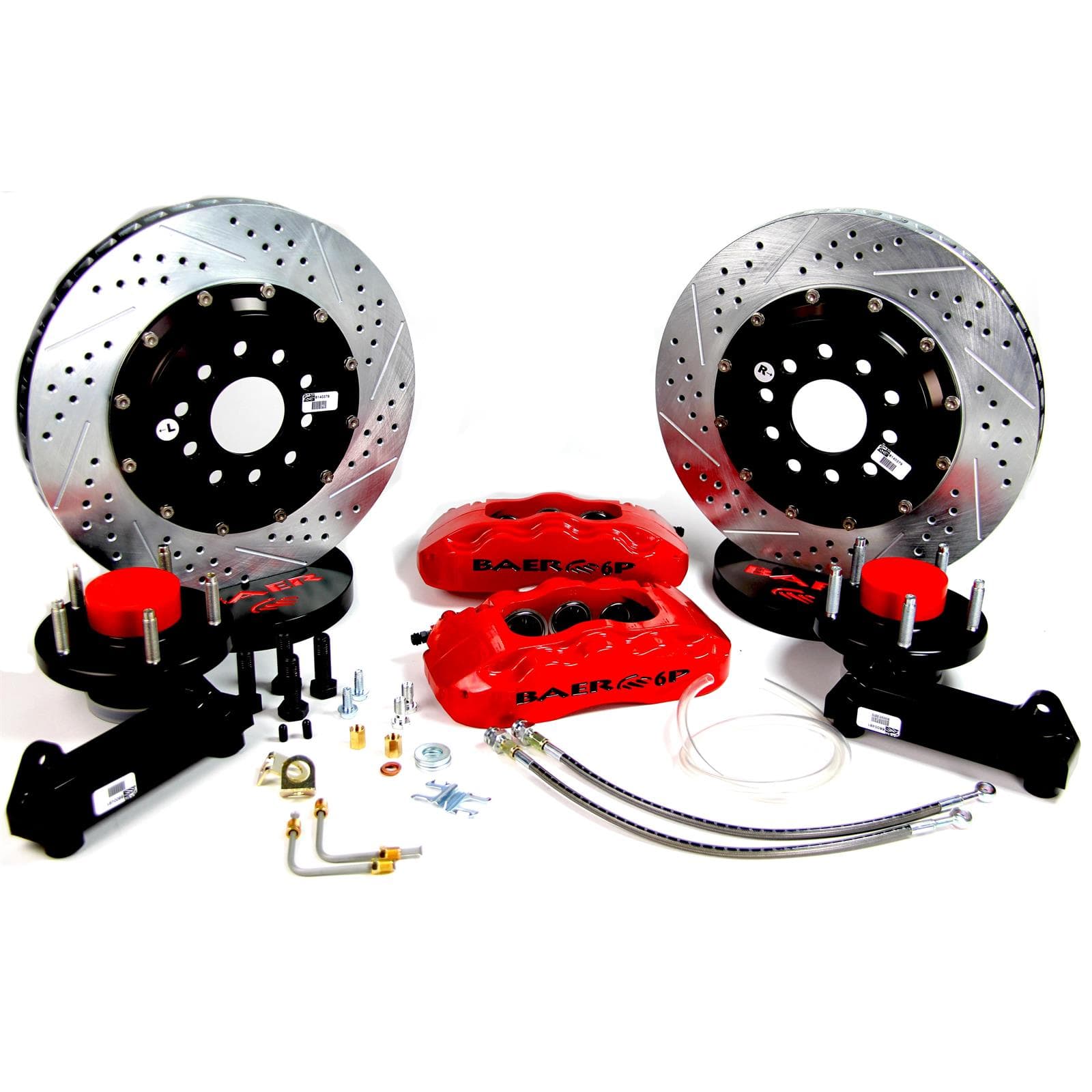 Baer Brakes 4301389R 14" Pro+ Brake Sys Frt Red 60-87 GM C10