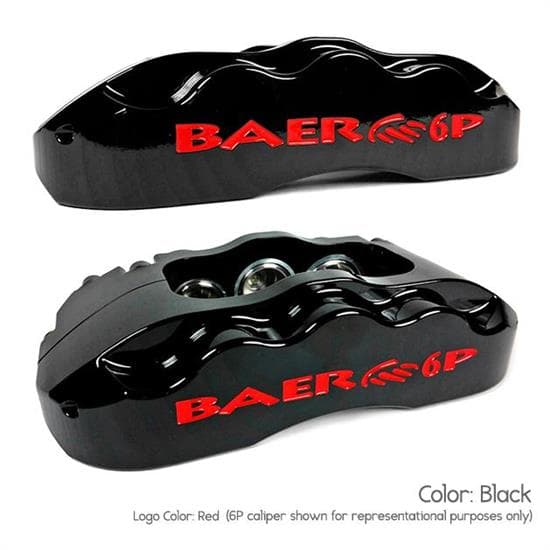 Baer Brakes 4301412B 13" Track4 Front Brake Kit, Black, SDZ