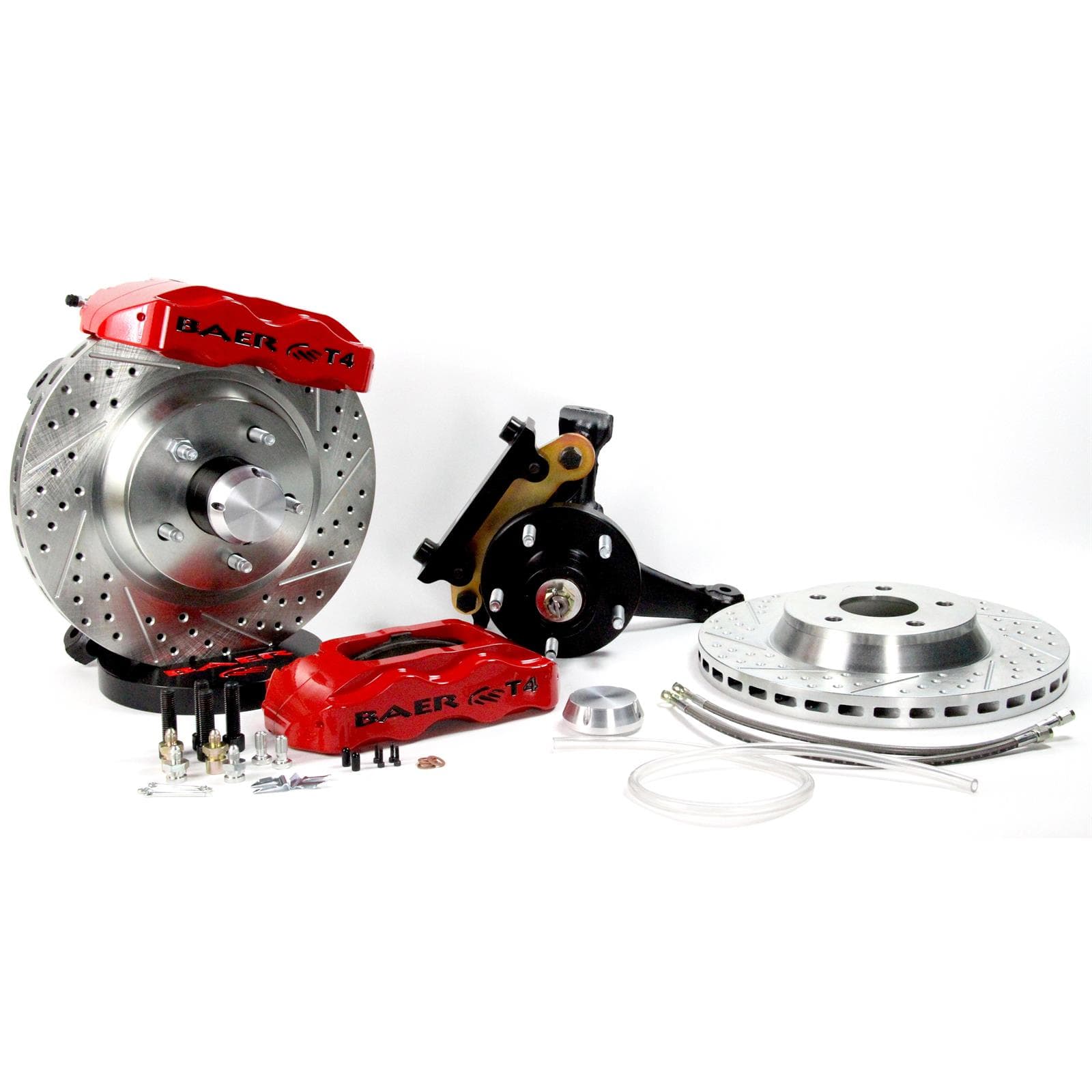 Baer Brakes 4301397S 13" Track4 Brake Sys FF Slvr 70-81 F-bod