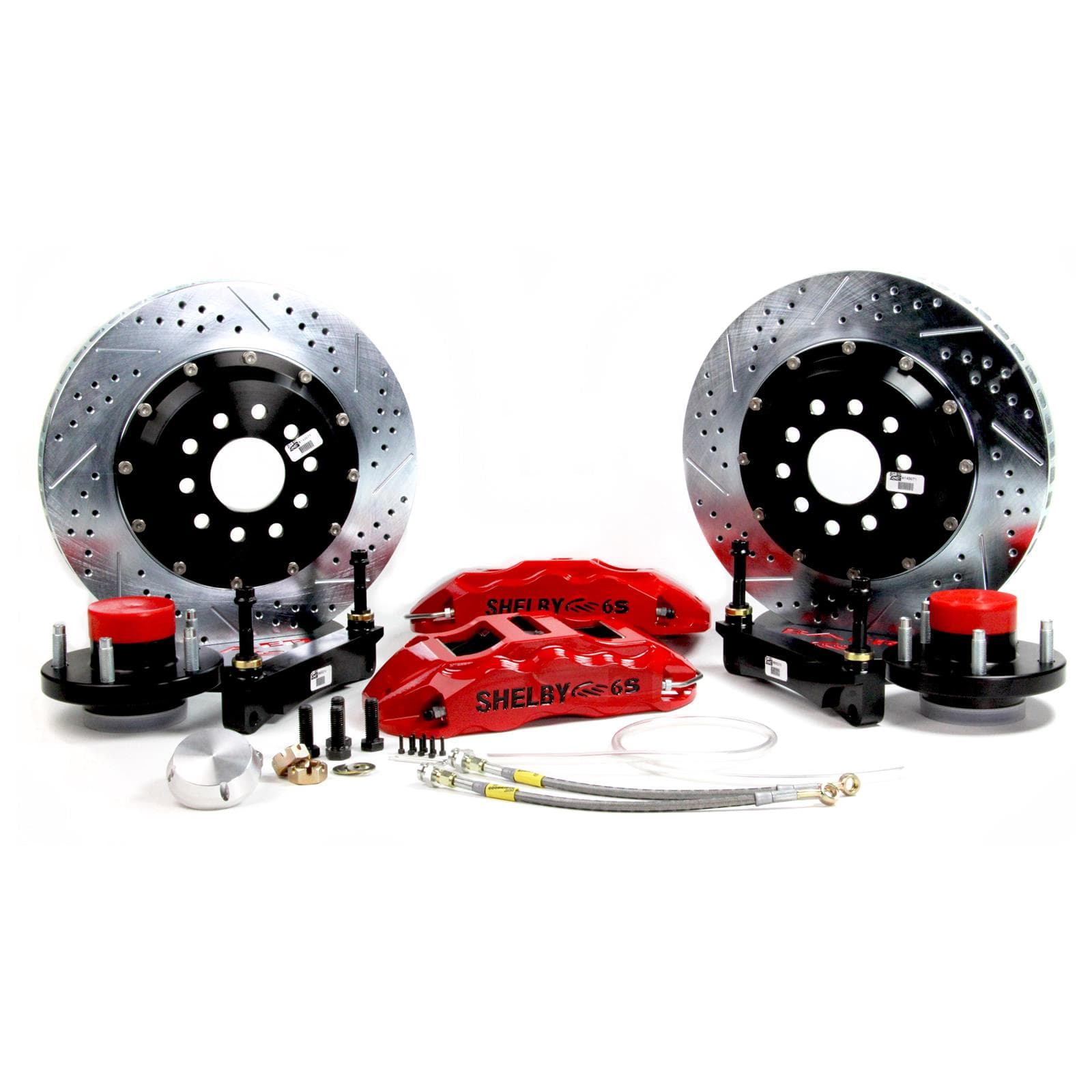 Baer Brakes 4261311R 14" Ext+ Brake Sys Frt Red 37-48 Ford