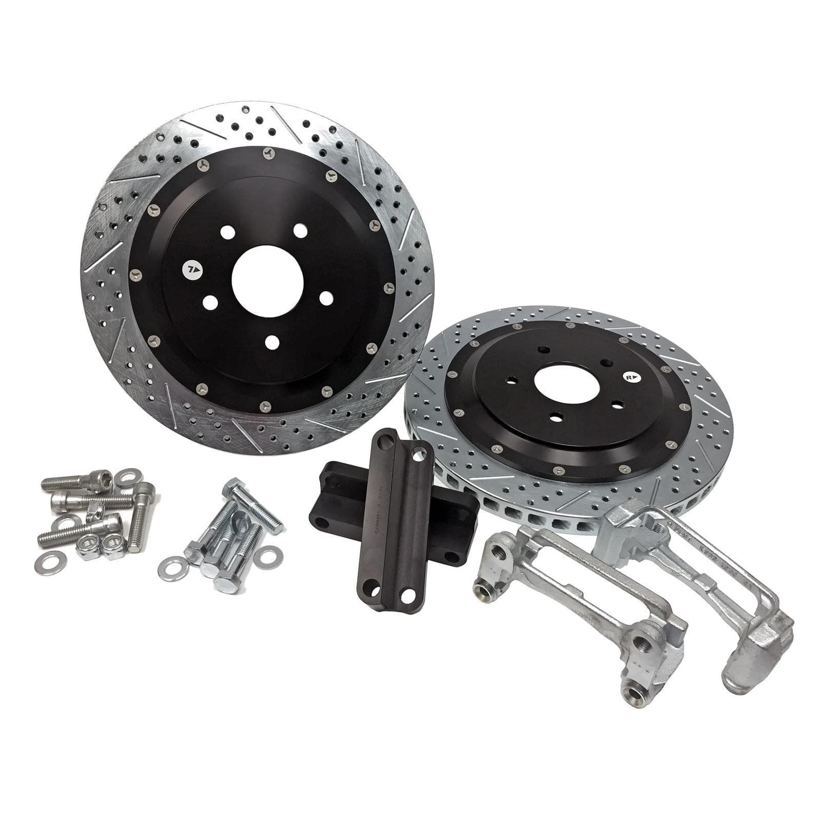 Baer Brakes 2302049 2005-13 Chevy Corvette Rear Brake Rotors